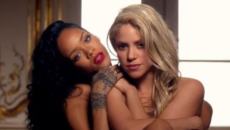 Shakira y Rihanna han decidido unir fuerzas en un video musical “Can’t remember to forget you”.