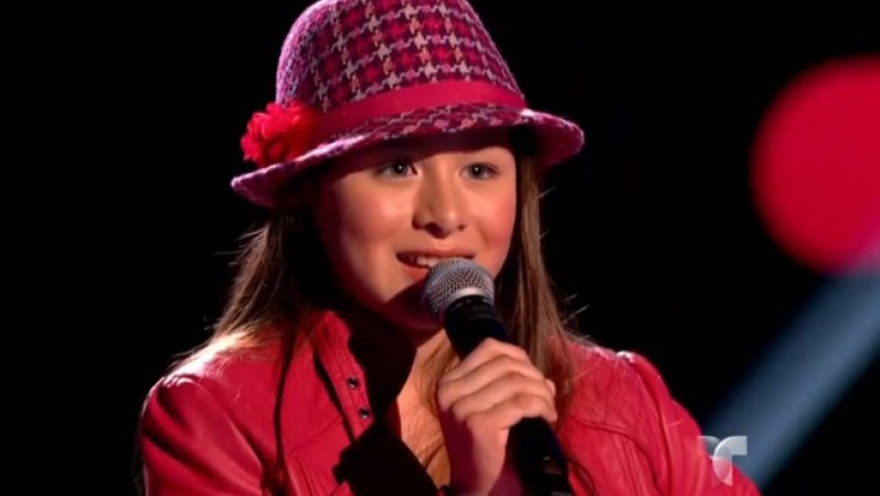 Montserrat cantó un tema de Paulina, “Me gustas tanto” y le confesó que es su idola. Roberto y Paulina se disputaron su voz y ¿a quién escogió la niña? ¡a Paulina claro!