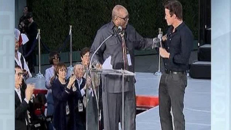 La prensa y los fanáticos estuvieron pendientes de cada segundo de la ceremonia.