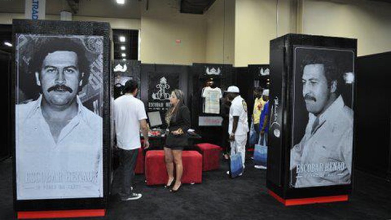 Así lucía el stand exhibido en Las Vegas