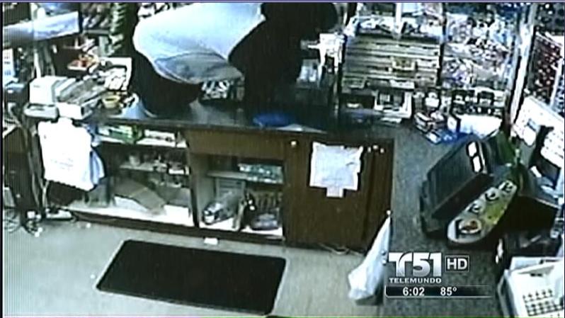 El ladrón-ninja que ha asaltado 11 establecimientos comerciales en el sur de Florida.
