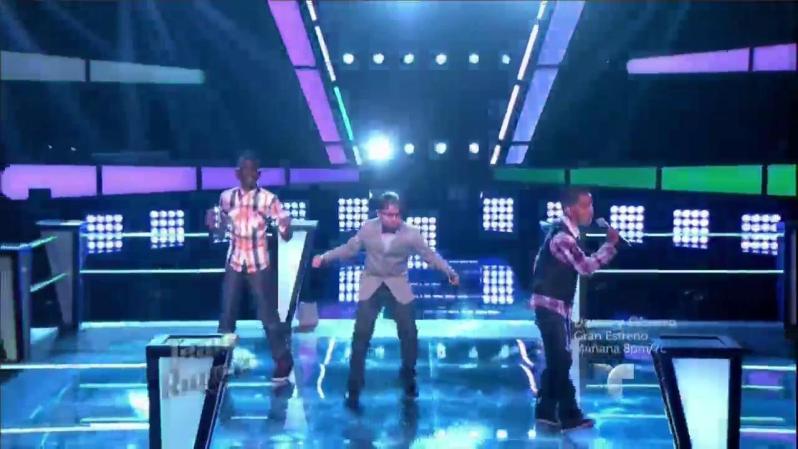 Jamil, Geoffrey y Jamil del Team Royce estaban listos para la batalla y para impresionar a su coach Prince para que los eligiera como ganadores.