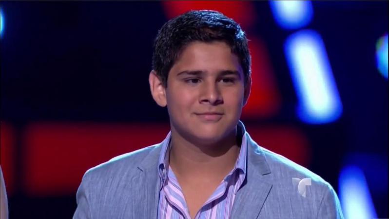 Adam resultó seleccionado para pasar a los Shows en Vivo.