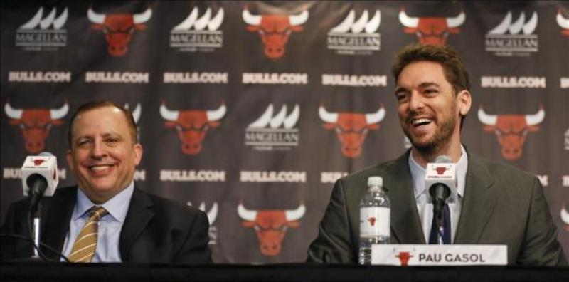 Pau Gasol, la nueva estrella de los Bulls