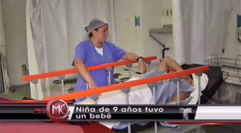 Niña madre desaparece