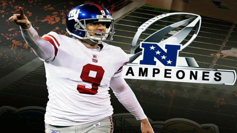 ¡Giants rumbo al Super Bowl!