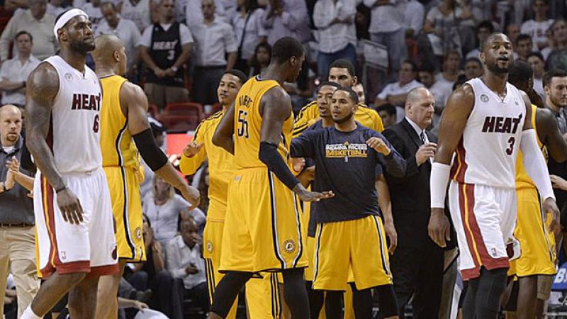 Pierde el Heat, Indiana empata la serie