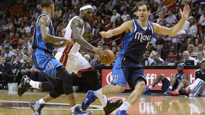 Lebron James en gran noche.