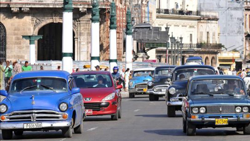 Autos en La Habana, Cuba.