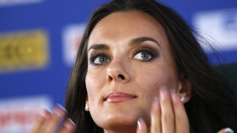 Yelena Isinbayeva.