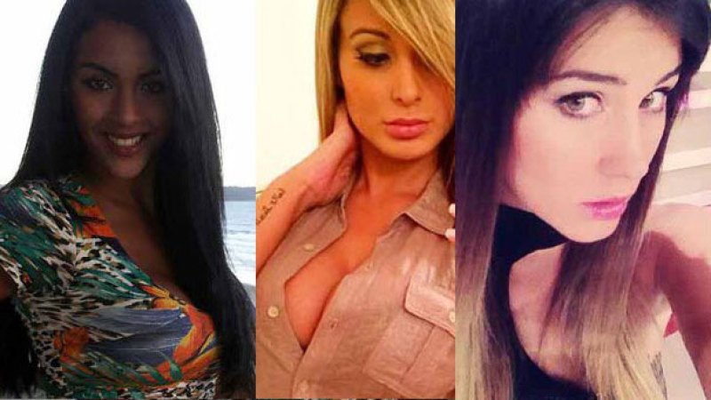 Francisa, Andressa y Aline.