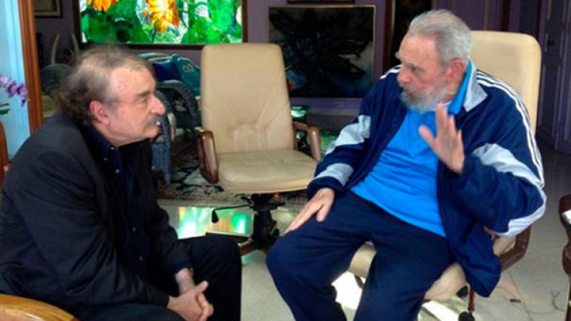 Castro y Ramonet.