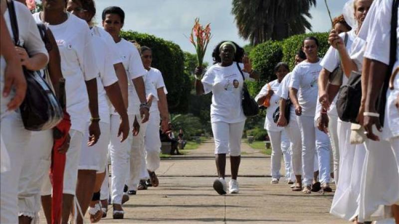 Damas de Blanco logran reunión con el cardenal