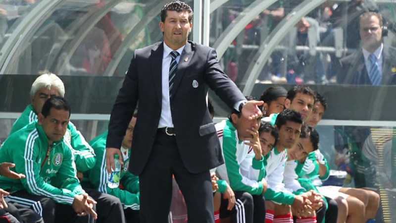 El técnico mexicano, José Manuel de la Torre.