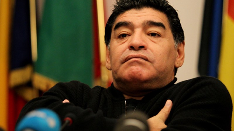 Maradona apoya a Maduro