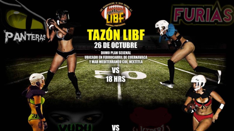 Futbolistas en bikini.