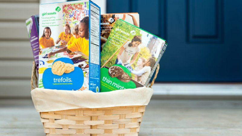 Girl Scout: récord vendiendo galletas
