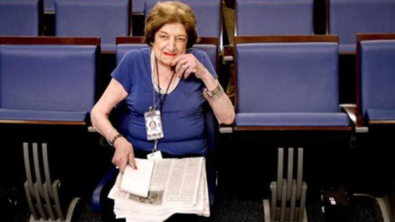 Helen Thomas.