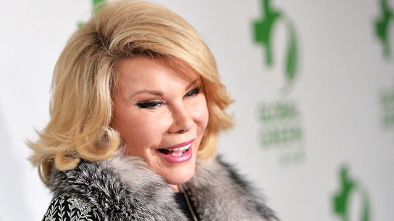 Joan Rivers hospitalizada en Nueva York