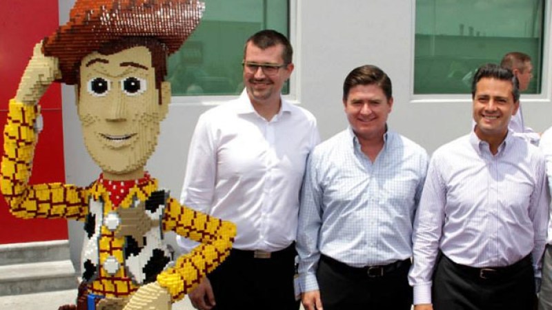 La compañía LEGO invierte en México