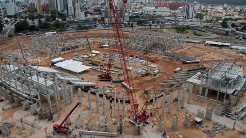 La finalización del estadio está prevista para diciembre de 2013.