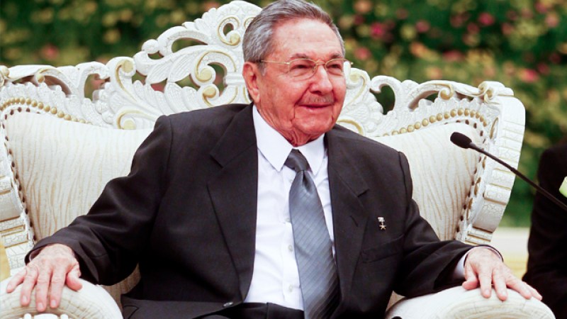 Raúl Castro en evento público el pasado mes.