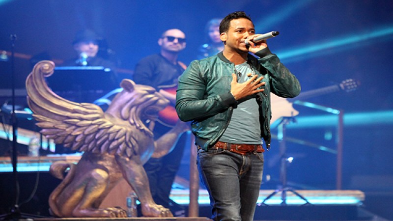 Romeo Santos en el Madison Square Garden.