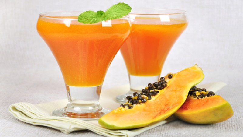 Jugo de papaya para un abdomen perfecto