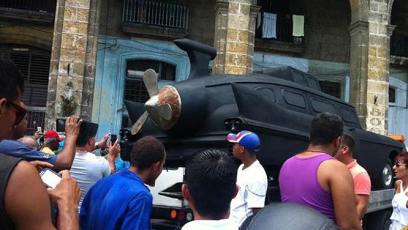 Cuba: "submarino" causa sensación