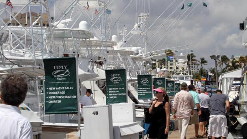 ¡Leven anclas! Llegó el show internacional de botes de Palm Beach