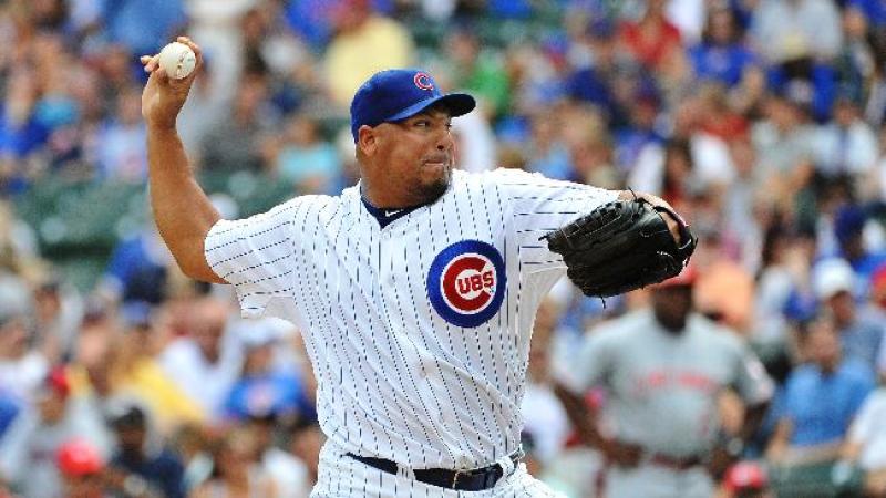 Zambrano con los Marlins