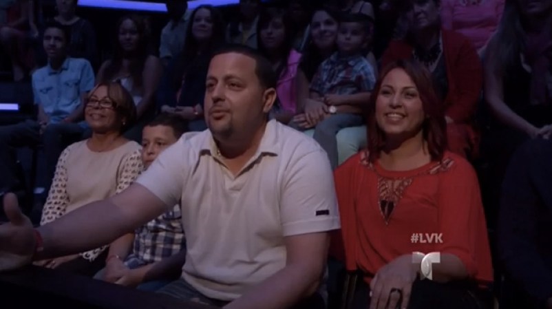 Los orgullosos padres.