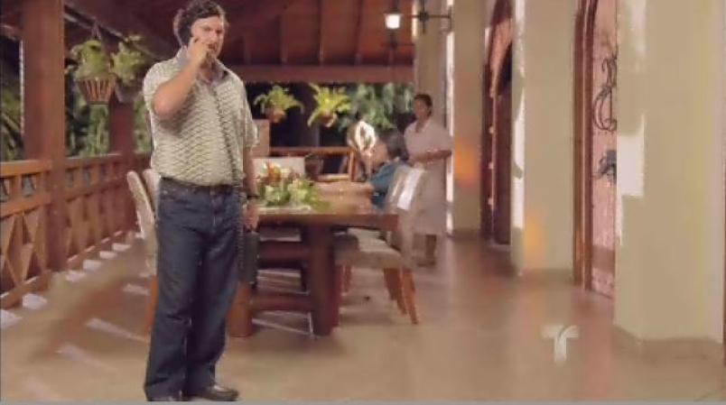 Escobar le pide que le den prisa a ese asunto, pues que el Coronel siga con vida le causa problemas.
