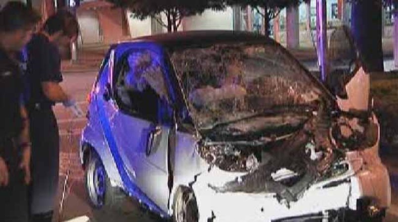 Una persona murió y otra fue hospitalizada en un accidente en el centro de Miami la mañana del miércoles,