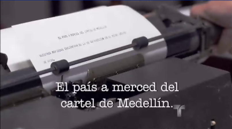 Y con su pluma arremeterá directo al corazón del Cártel de Medellín.