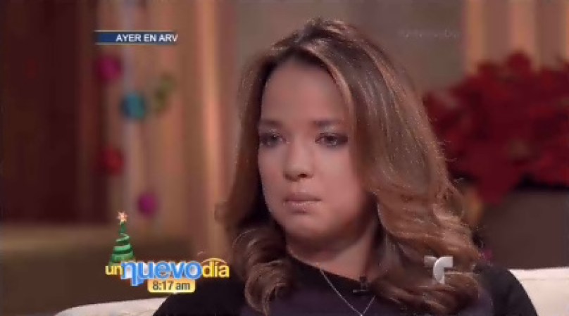 ENERO, 2013: Tras la publicación de su libro Viviendo, la actriz puertorriqueña Adamari López hizo explosivas declaraciones sobre su ex esposo Luis Fonsi, de quien dijo que le fue infiel. <br /><br /> Adamari: “Me dijo una vez que no me deseaba como mujer" <br />