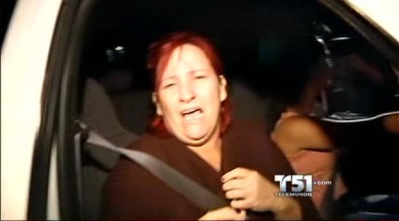 Marisel Diéguez, esposa de Suárez, se encontraba deshecha tras enterarse de la muerte de su marido.