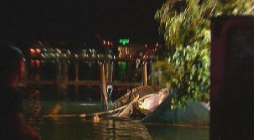 Unas 100 personas estaban en la terraza del Shuckers Bar & Grill al mismo tiempo