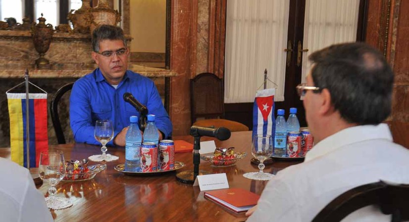 21 DE ENERO: El ministro de relaciones exteriores de Venezuela, Elías Jaua, visita La Habana como parte de una delegación oficial que visita la Isla.