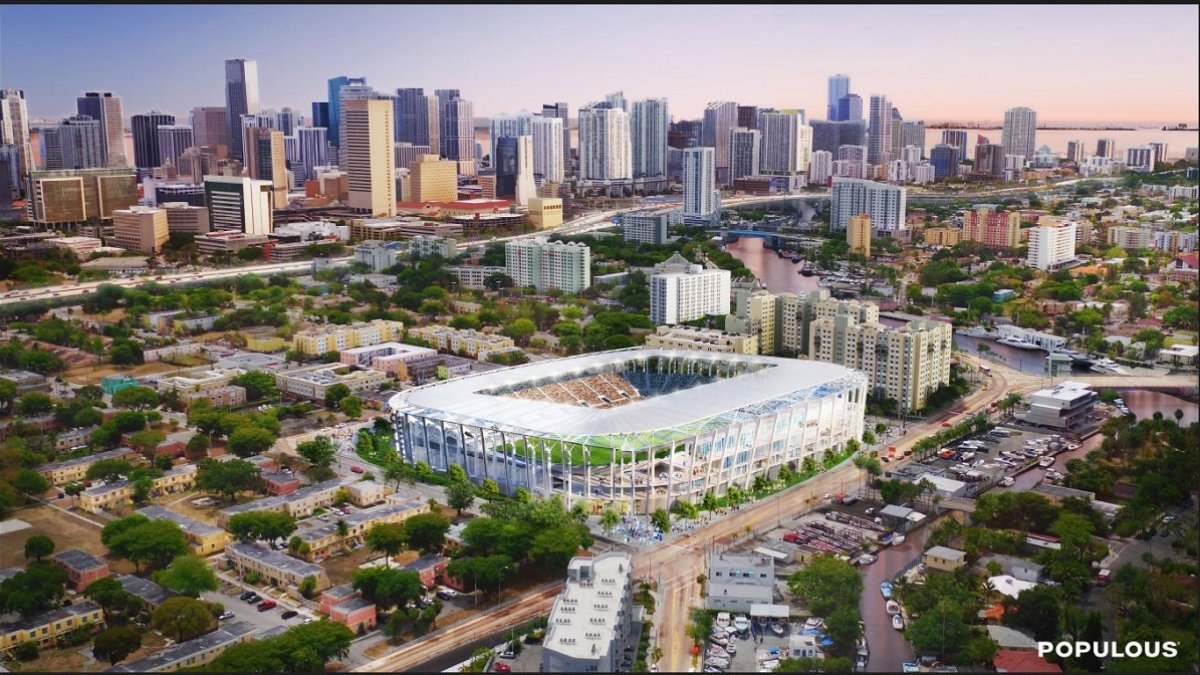 Ofrecen a Beckham construcción del estadio a lado del de los