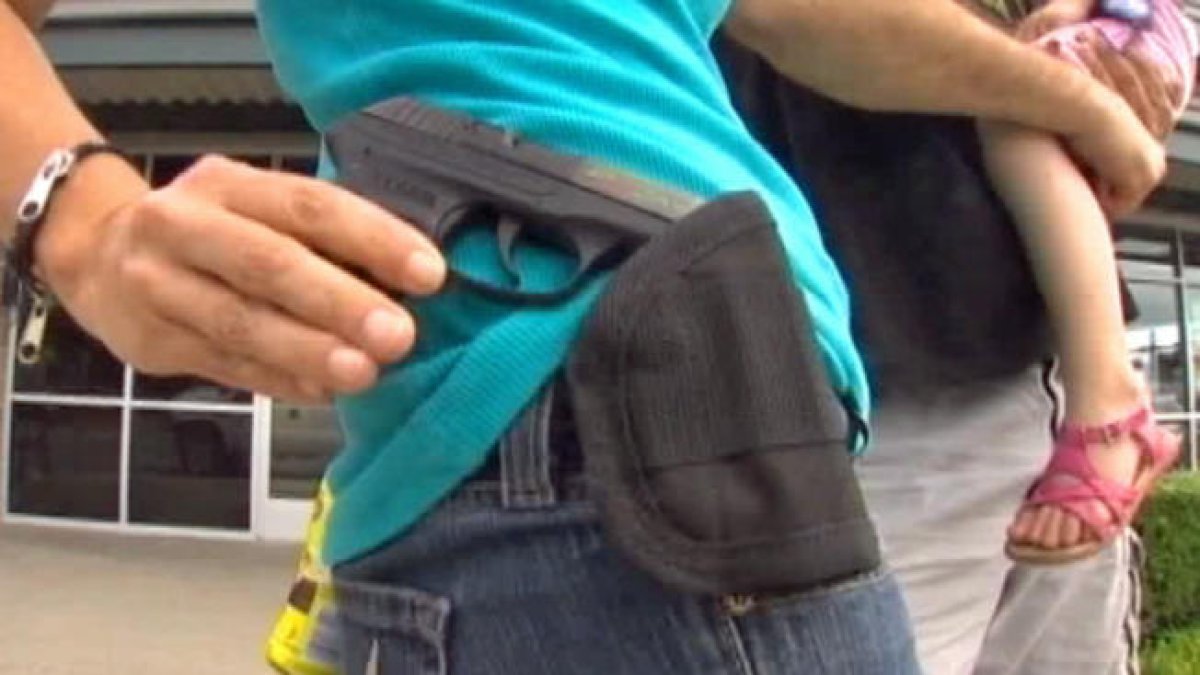 The bill would allow the carrying of weapons without the license now required by the state of Florida