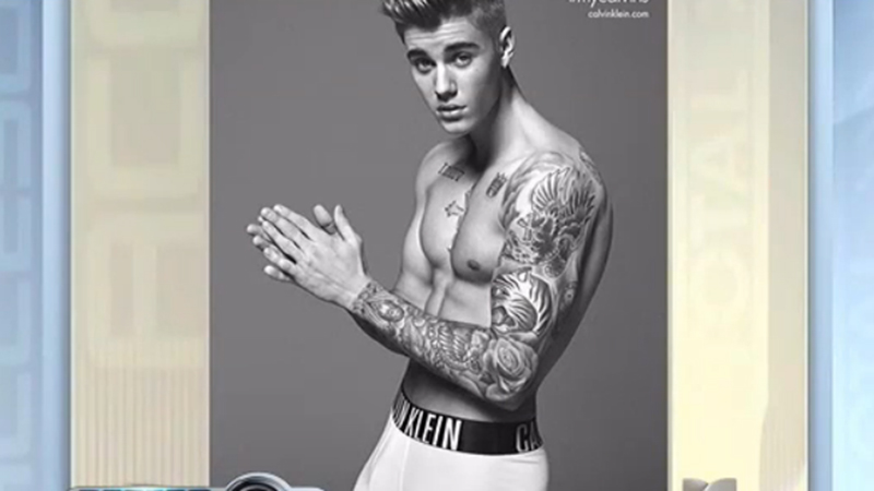Bieber Calvin Klein