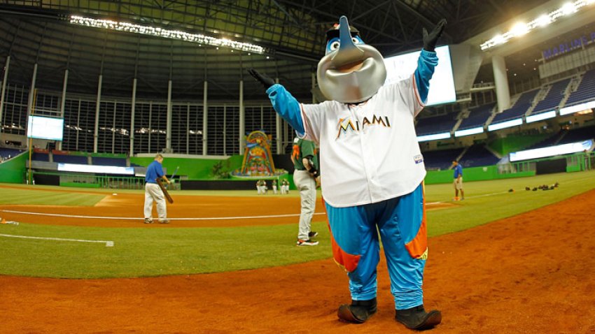 Billy the Marlin Marlins Mascot