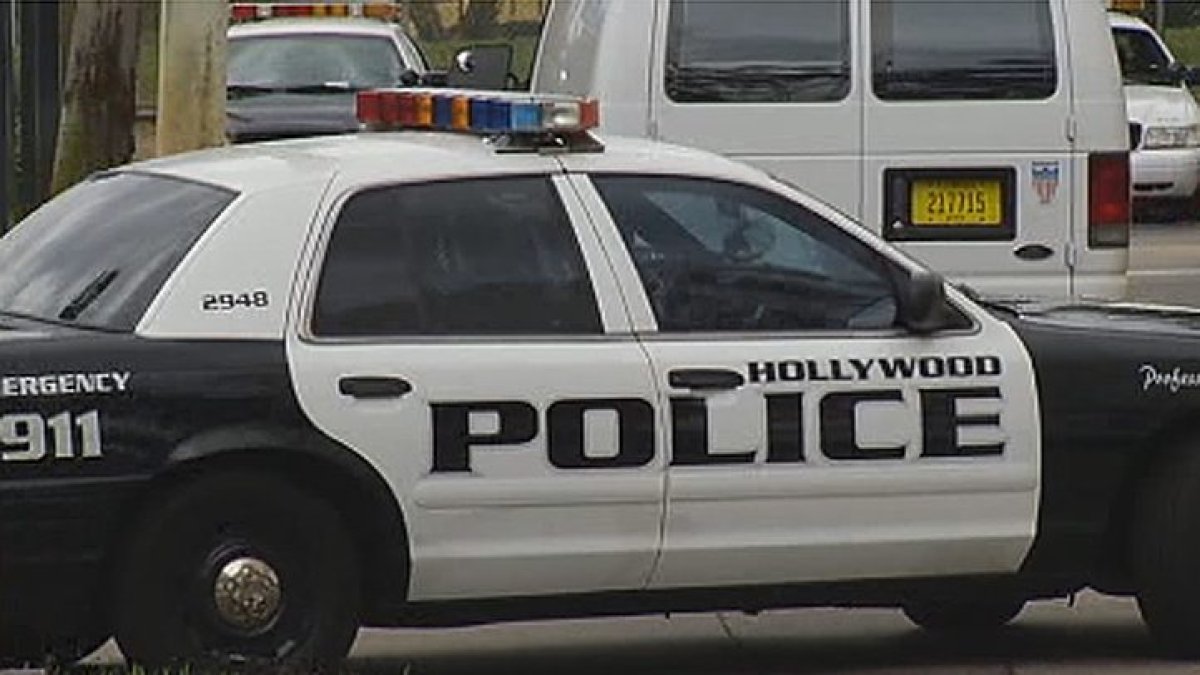 Hollywood: Police chase ends with officer shot and two suspects arrested