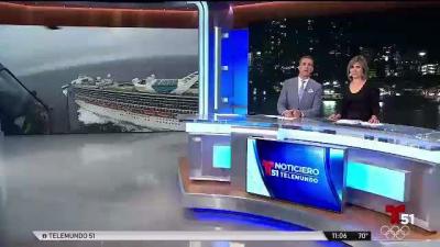 Pasajeros de crucero dan positivo al coronavirus