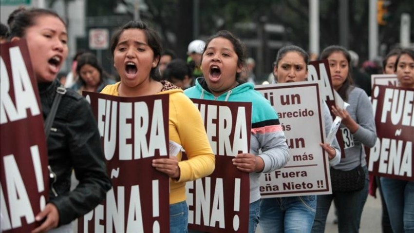 ayotzinapa-protestas-denuncias-desaparecidos