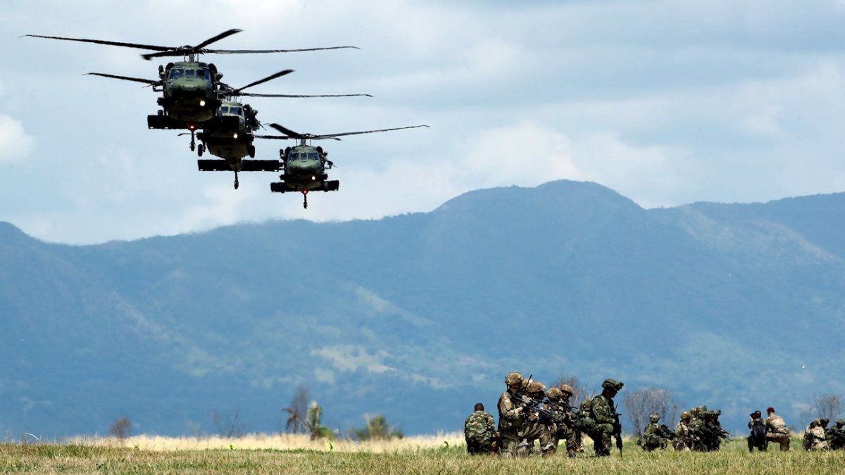 Colombia y EEUU realizan ejercicio militar conjunto