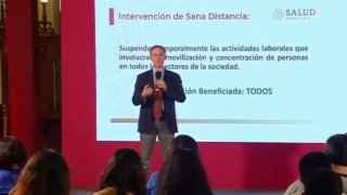 Subsecretario de Salud explica medidas de mitigación