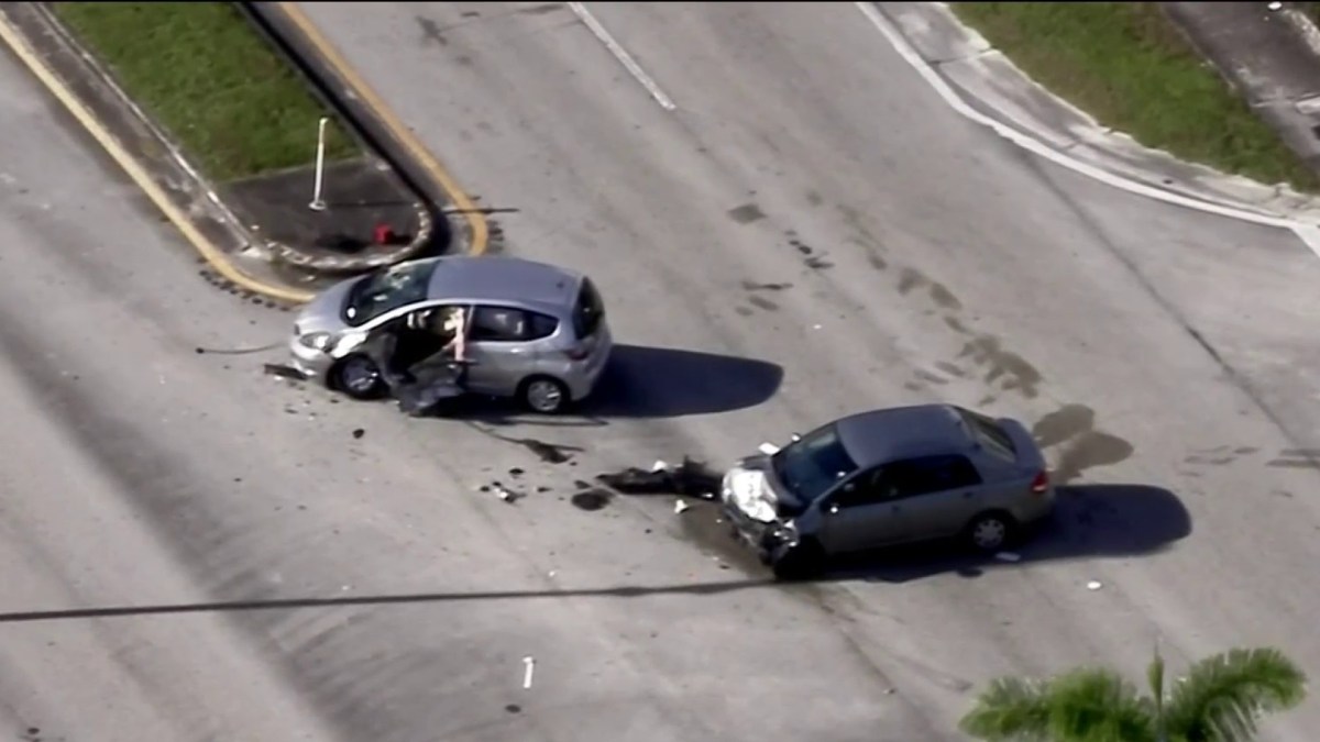 Accidente de tránsito en Hialeah deja varios heridos Telemundo Miami (51)