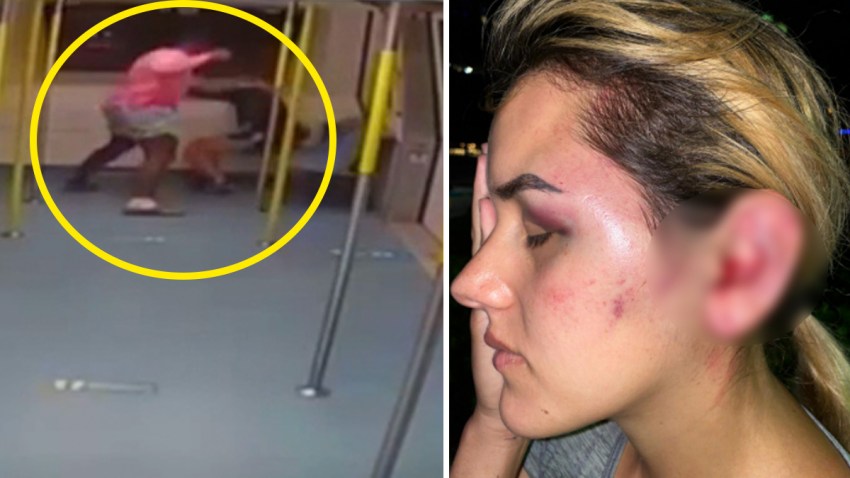 En video: colombiana es brutalmente golpeada en el Metromover de Miami – Telemundo Miami (51)